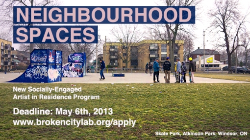 Neighbourhood Spaces - Call for Applications